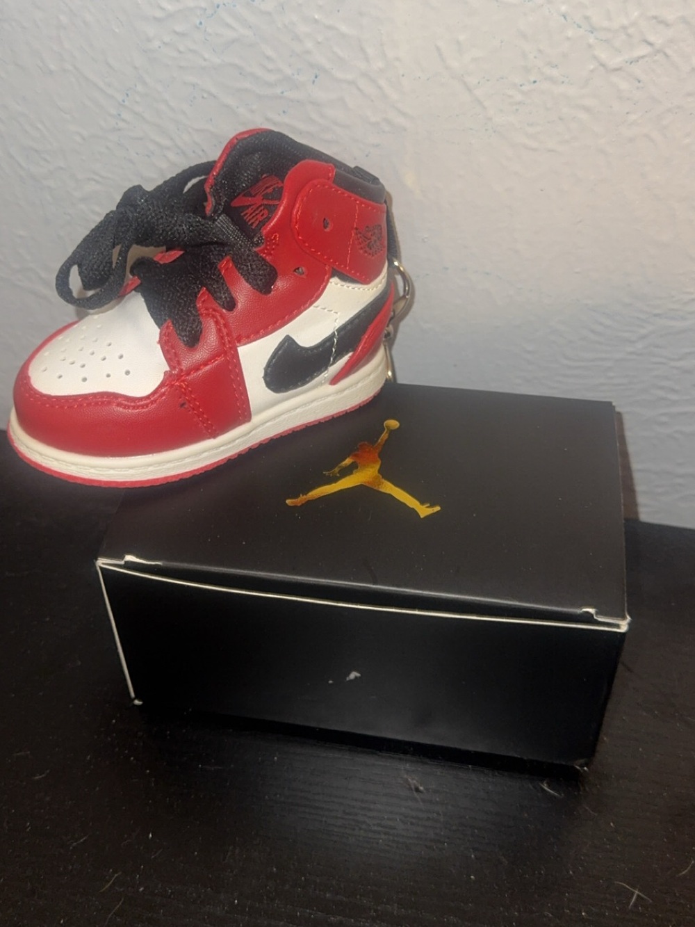 Portable charging bank Red, White & Black AF1. NEW in Box - Never Used!